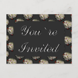 Sie sind eingeladen einladungspostkarte