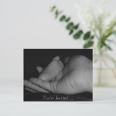 Sie sind eingeladen.... einladungspostkarte (Stehend Vorderseite)