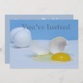 Sie sind eingeladen - Mehrzweck-Küche/Frühstück Einladung (Vorne/Hinten)