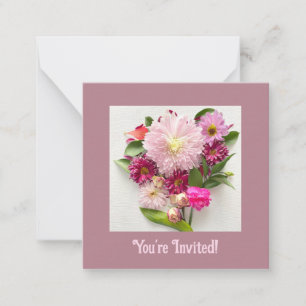 Sie sind eingeladen mitteilungskarte