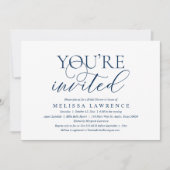 Sie sind eingeladen, moderne Brautparty Party Invi Einladung (Vorderseite)