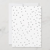 Sie sind eingeladen moderne KürbisHalloween Einladung (Rückseite)