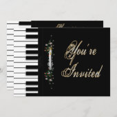 SIE SIND EINGELADEN Party Einladungen - URLAUB - K (Vorne/Hinten)