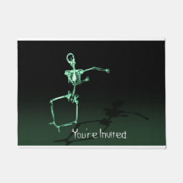 Sie sind eingeladen Skeleton Funny Door Mat Fußmatte