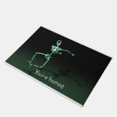 Sie sind eingeladen Skeleton Funny Door Mat Fußmatte (Schrägansicht)