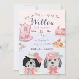 Sie sind eingeladen, um eine Teeküche zu verkünden Ankündigung