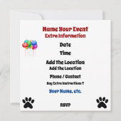 Sie sind eingeladen! von SRF Einladung (Rückseite)