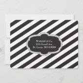 Sie sind eingeladene Rollen Einladung (Rückseite)