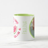"Sie sind eins in einem Melon Custom - Name & Foto Tasse (Zentrum)