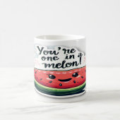 Sie sind eins in einem Melon - Spaß und Frucht Kaffeetasse (Mittel)