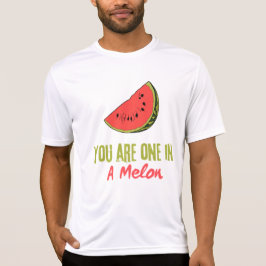 Sie sind eins in einem Melon Watermelon Frucht T-Shirt