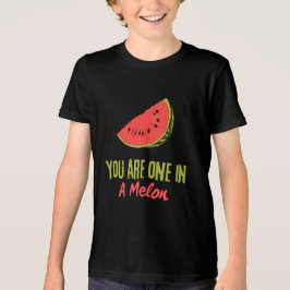 Sie sind eins in einem Melon Watermelon Frucht Tri-Blend Shirt