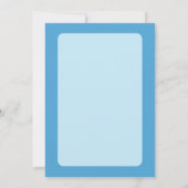 Sie sind eins in einem Myelin - Neurowissenschaft Einladung (Rückseite)