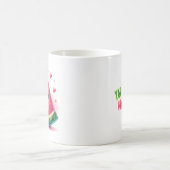 Sie sind eins in einer Melon Funny Watermelon Lieb Kaffeetasse (Mittel)