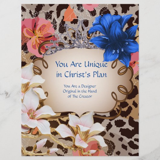 Sie sind einzigartig in Christi Plan Personalize P (Vorderseite)