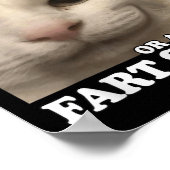 Sie sind entweder eine kluge Fella oder eine Furz  Poster (Ecke)