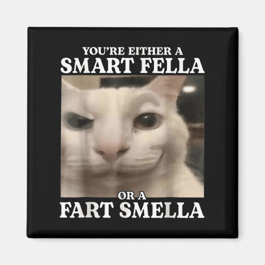 Sie sind entweder eine Smart Fella oder eine Furz Magnet (Vorne)