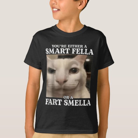 Sie sind entweder eine Smart Fella oder eine Furz T-Shirt (Vorderseite)