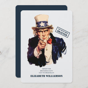 Sie sind entworfen worden! Bridesmaid-Pflicht Einladung