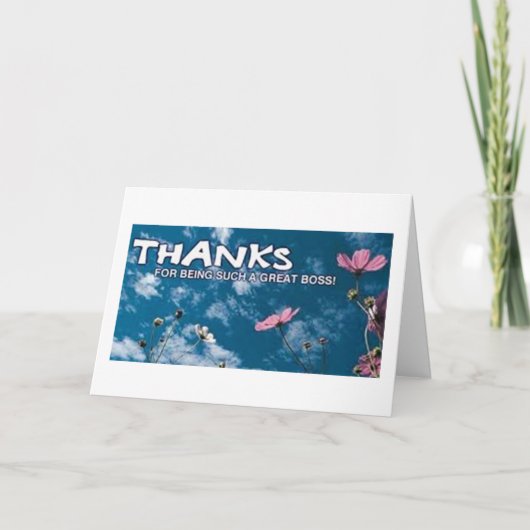 SIE SIND ERNST ***BOSS*** CHRISTMAS KARTE (Vorderseite)