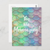 Sie sind erstaunlich postkarte (Vorne/Hinten)