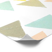 Sie sind etwas Magisches Gold Unicorn Poster (Ecke)