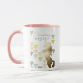 Sie sind etwas Magisches Gold Unicorn Tasse (Links)