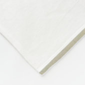 Sie sind etwas magisches GoldEinhorn Fleecedecke (Ecke)