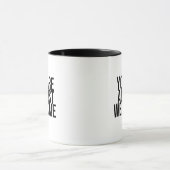 Sie sind fast willkommen tasse (Zentrum)