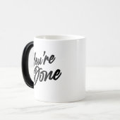 Sie sind fertig Morphing-Tasse Verwandlungstasse (Vorderseite Links)