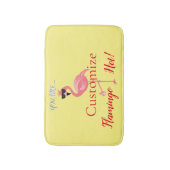 Sie sind Flamingo Hot Thunder_Cove Badematte (Vorderseite Vertikal)