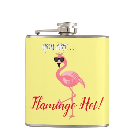 Sie sind Flamingo Hot Thunder_Cove Flachmann (Vorderseite)