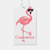 Sie sind Flamingo Hot Thunder_Cove Geschenkanhänger (Rückseite)
