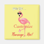 Sie sind Flamingo Hot Thunder_Cove Magnet (Vorne)