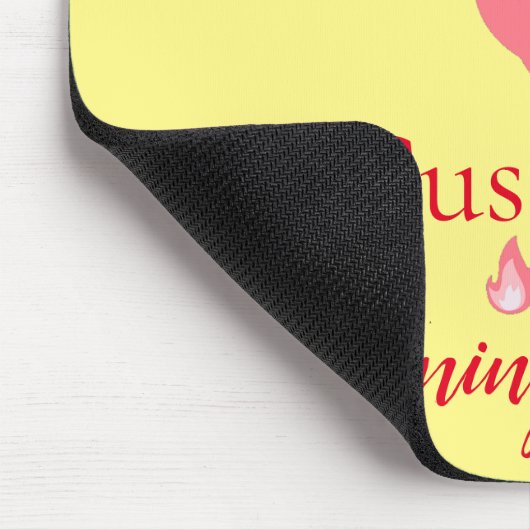 Sie sind Flamingo Hot Thunder_Cove Mousepad (Ecke)