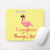 Sie sind Flamingo Hot Thunder_Cove Mousepad (Mit Mouse)