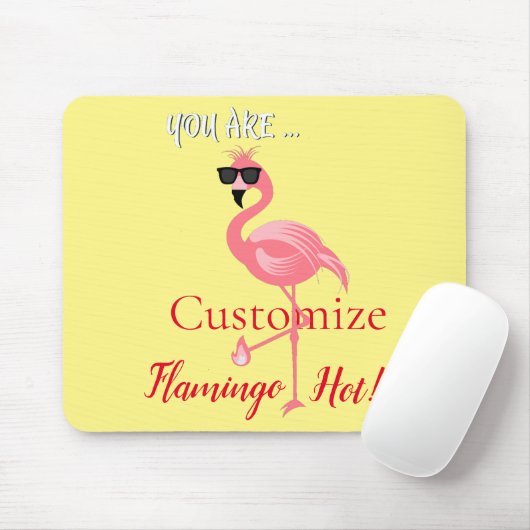 Sie sind Flamingo Hot Thunder_Cove Mousepad (Mit Mouse)