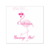 Sie sind Flamingo Hot Thunder_Cove Permastempel (Design)