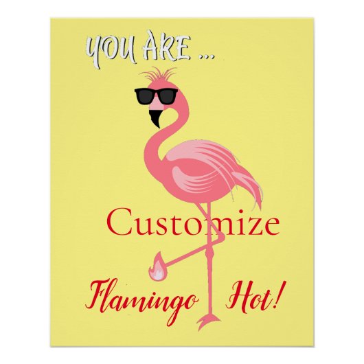 Sie sind Flamingo Hot Thunder_Cove Poster (Vorderseite)