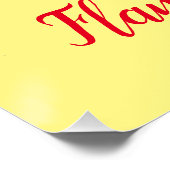 Sie sind Flamingo Hot Thunder_Cove Poster (Ecke)