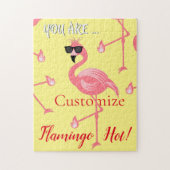 Sie sind Flamingo Hot Thunder_Cove Puzzle (Vertikal)