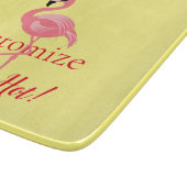Sie sind Flamingo Hot Thunder_Cove Schneidebrett (Ecke)