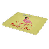 Sie sind Flamingo Hot Thunder_Cove Schneidebrett (Ecke)
