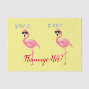 Sie sind Flamingo Hot Thunder_Cove Seidenpapier