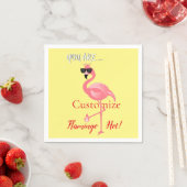 Sie sind Flamingo Hot Thunder_Cove Serviette (Beispiel)