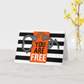 Sie sind Freier Viel Glück Co-Mitarbeiter Karte (Gelbe Blume)