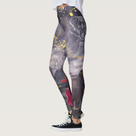 Sie sind friedliche Leggings von Oomsuum Relaxatio