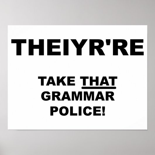 Sie sind Funny Poster (Vorne)