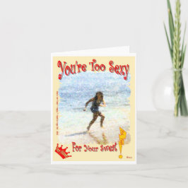 Sie sind für Ihren Schweiß zu sexy! Karte