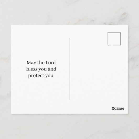 Sie sind furchtbar und wunderbar, Psalm 139:14 Postkarte (Rückseite)